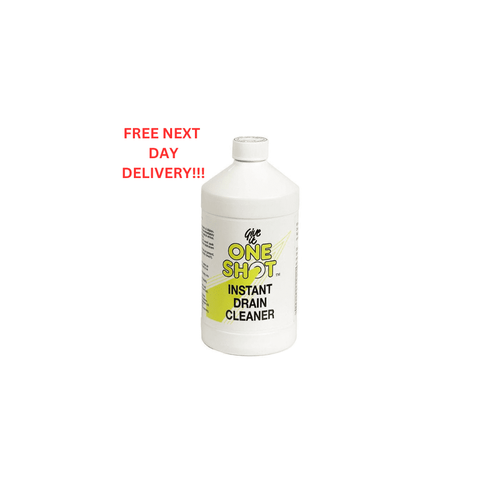 ONE SHOT INSTANT DRAIN CLEANER 1 LITRE - FREE NEXT DAY DELIVERY