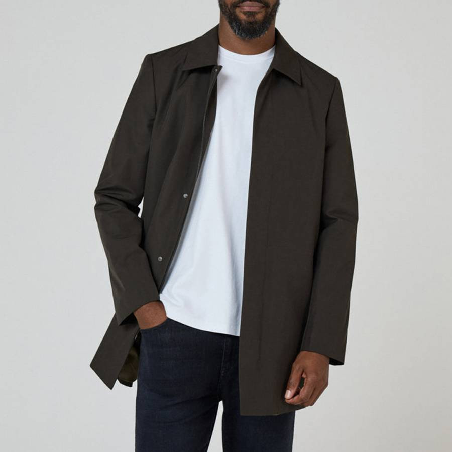 Khaki Huntingfield Cotton Blend Jacket