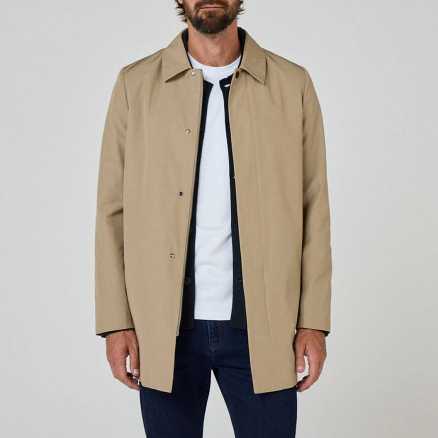 Beige Huntingfield Cotton Blend Jacket