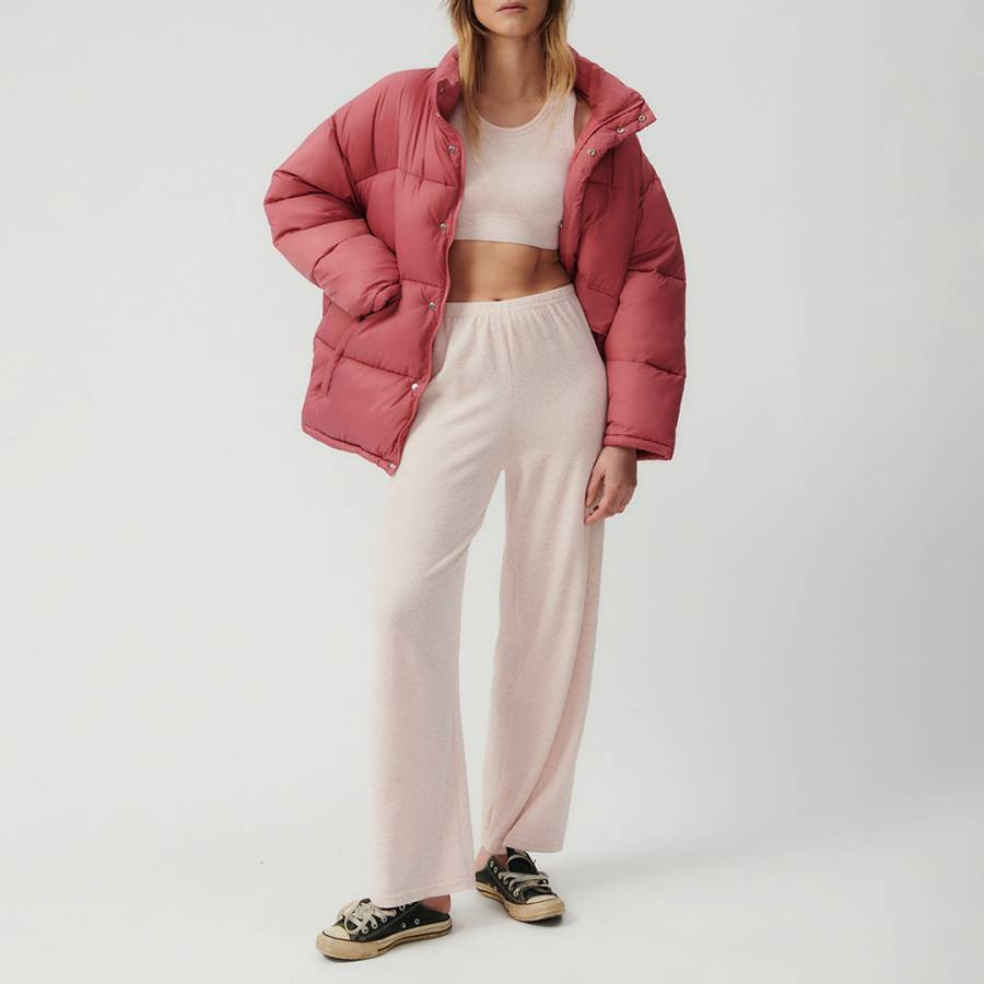 Unisex Pink Kolbay Puffer Coat