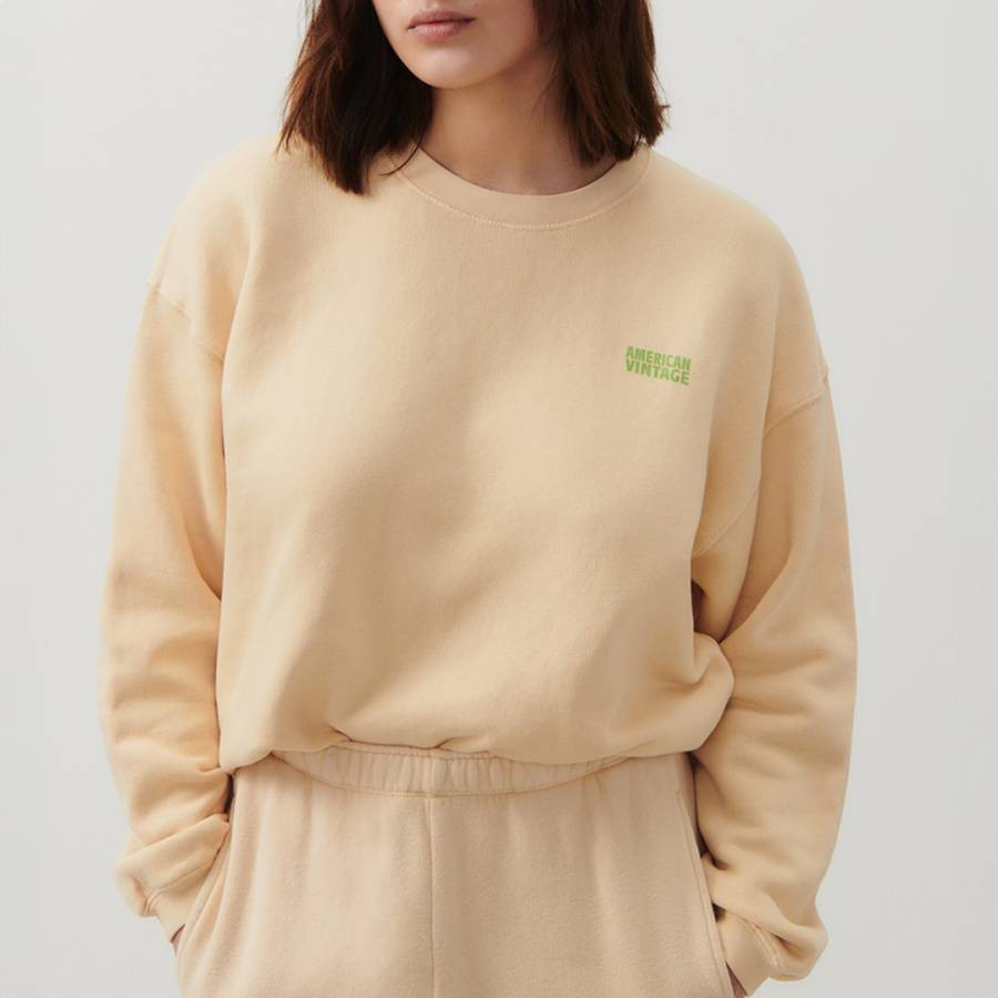 Apricot Short Sweatshirt