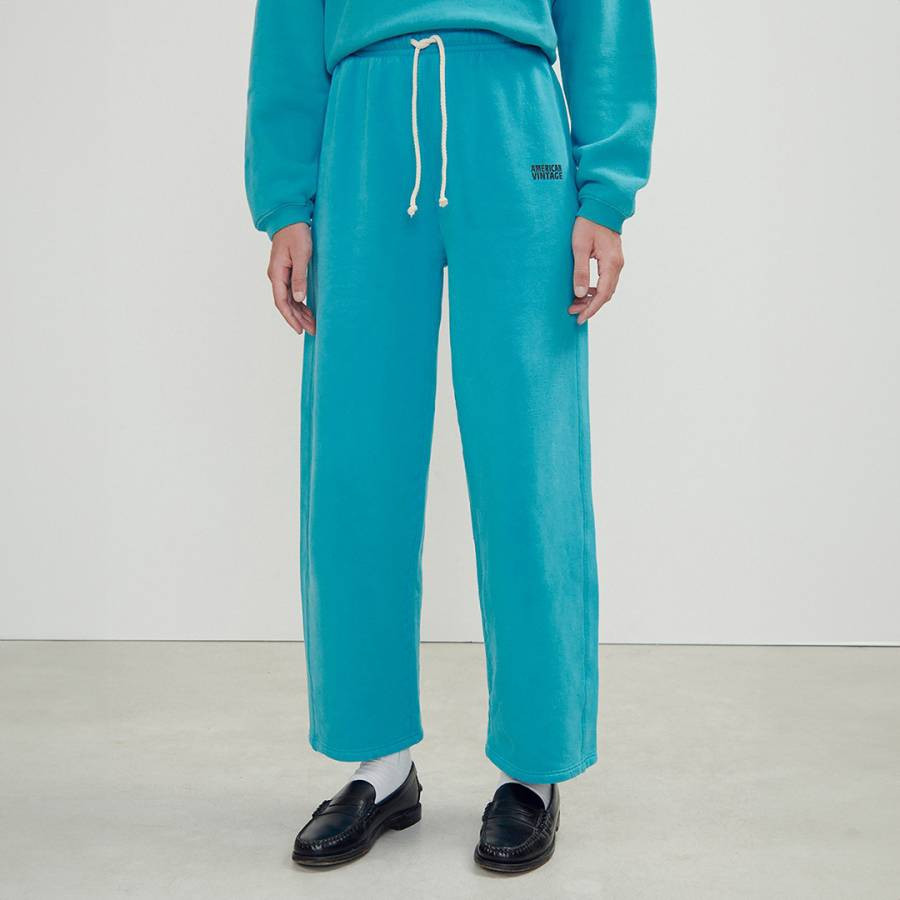 Cyan Straight Joggers