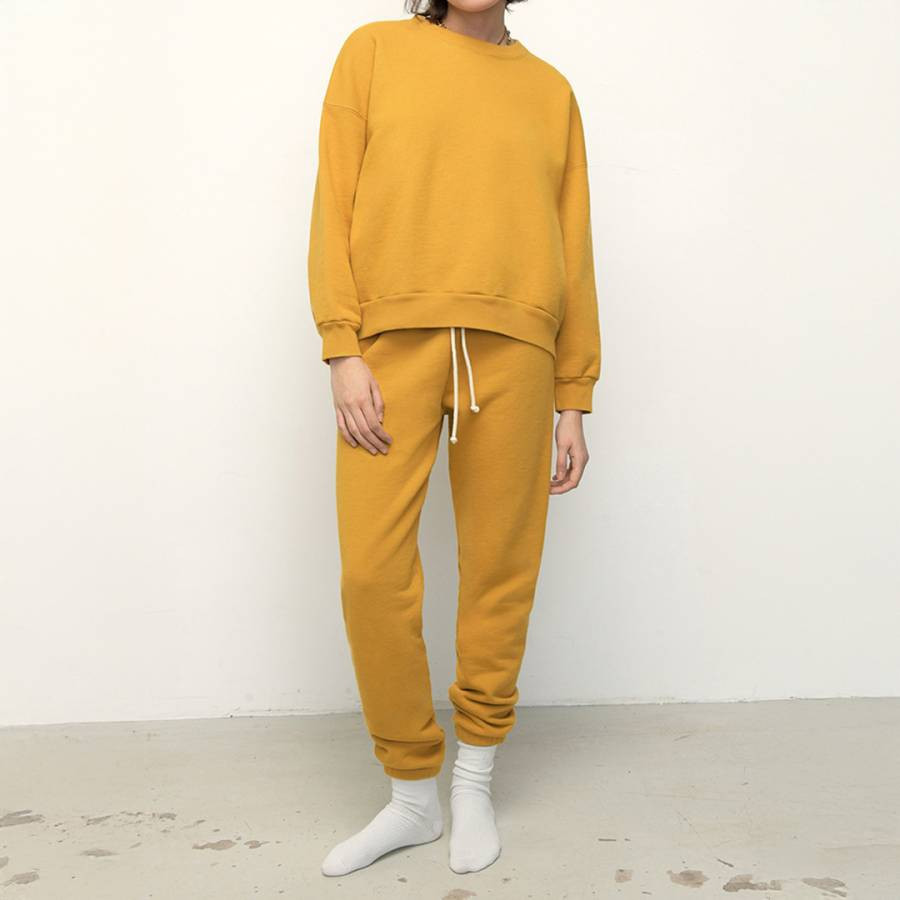 Mustard Crew Neck Sweatshirt