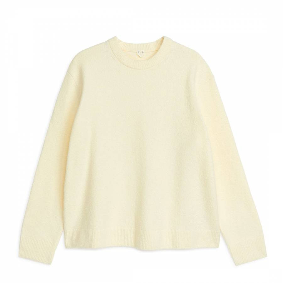 Men's Cream Knitted Jumper