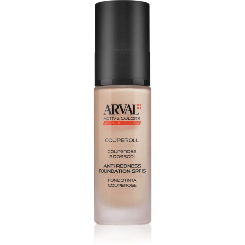 Arval Couperoll Anti-redness foundation SPF15 high cover foundation SPF 15 30 ml