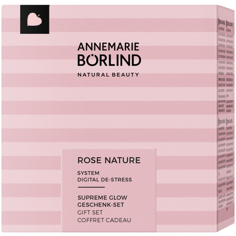 ANNEMARIE BÖRLIND Rose Nature Supreme Glow X-MAS Set gift set for perfect skin