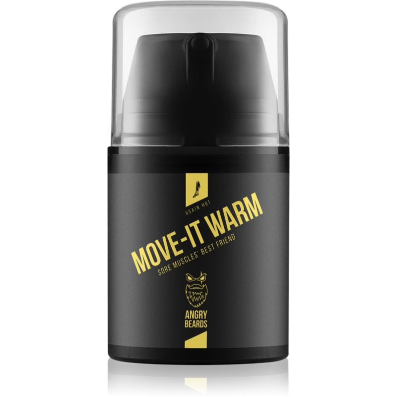 Angry Beards Usain Hot Move-It Warm warming gel for muscle and joint relaxation 50 ml