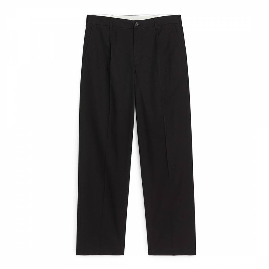 Men's Black Chino Trousers