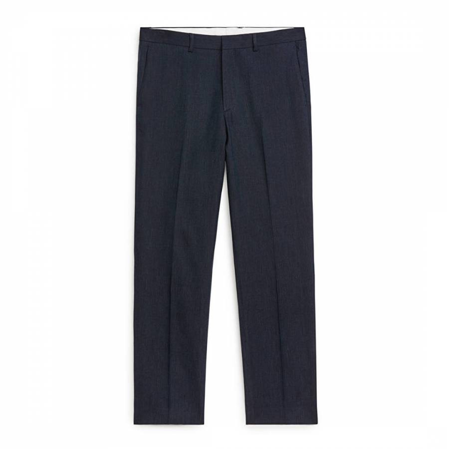 Men's Navy Suit Trouser