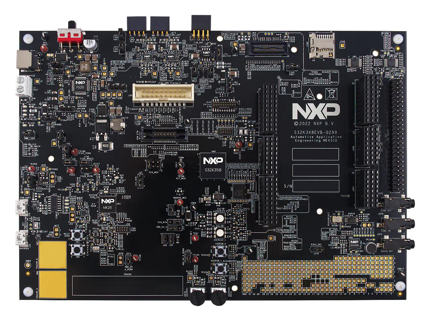 NXP Semiconductors Semiconductors S32K3X8Evb-Q289 Evaluation Board, ARM Cortex-M7F, 32Bit