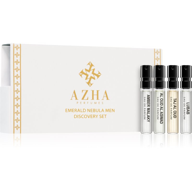 AZHA Perfumes Emerald Nebula Men Discovery Set set for men