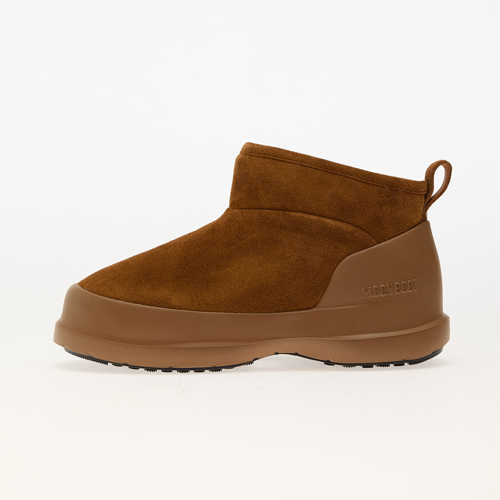 Sneakers Moon Boot Luna Low Boot Suede Cognac UK 38