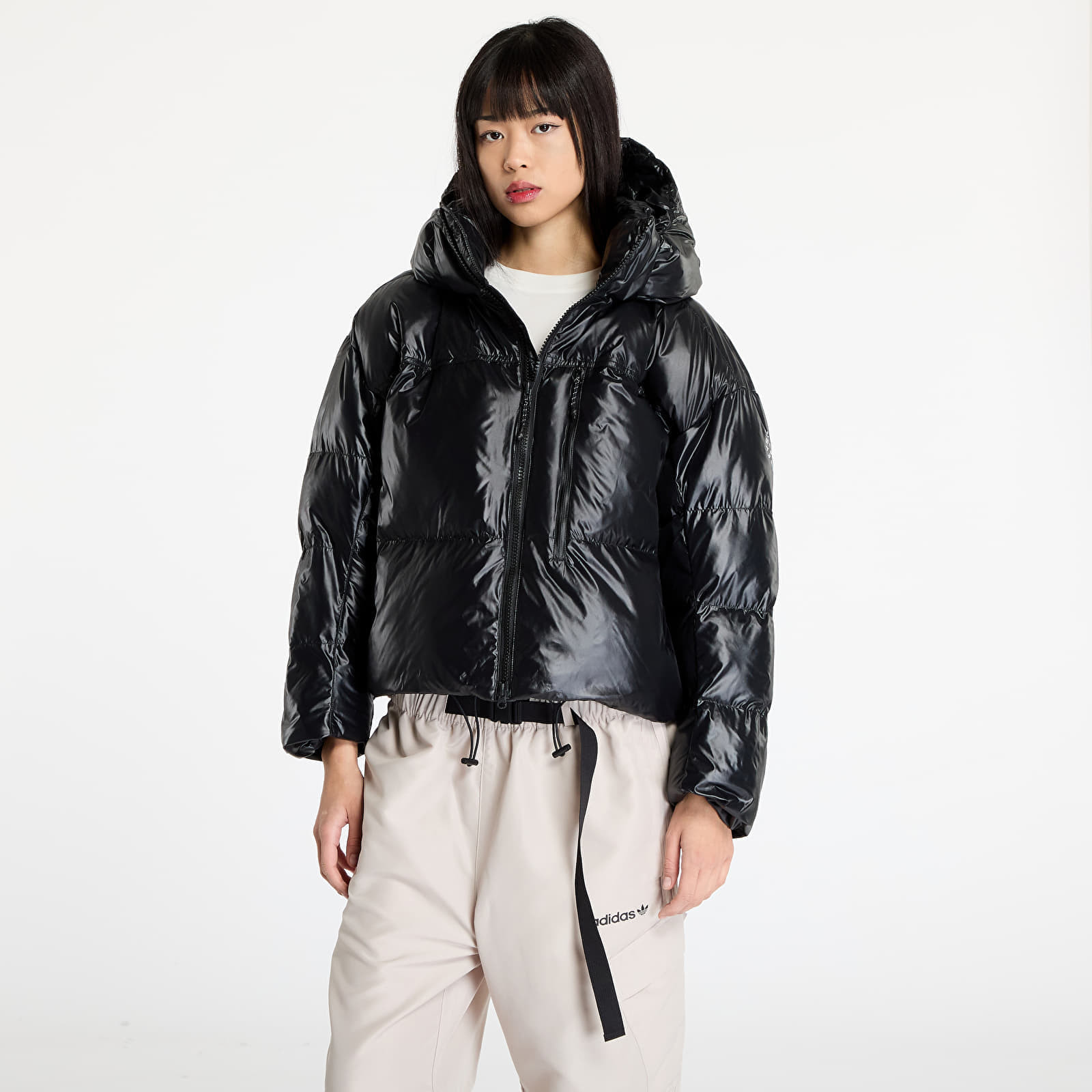 Jacket adidas X Stella McCartney Short Puffer Jacket Black XS