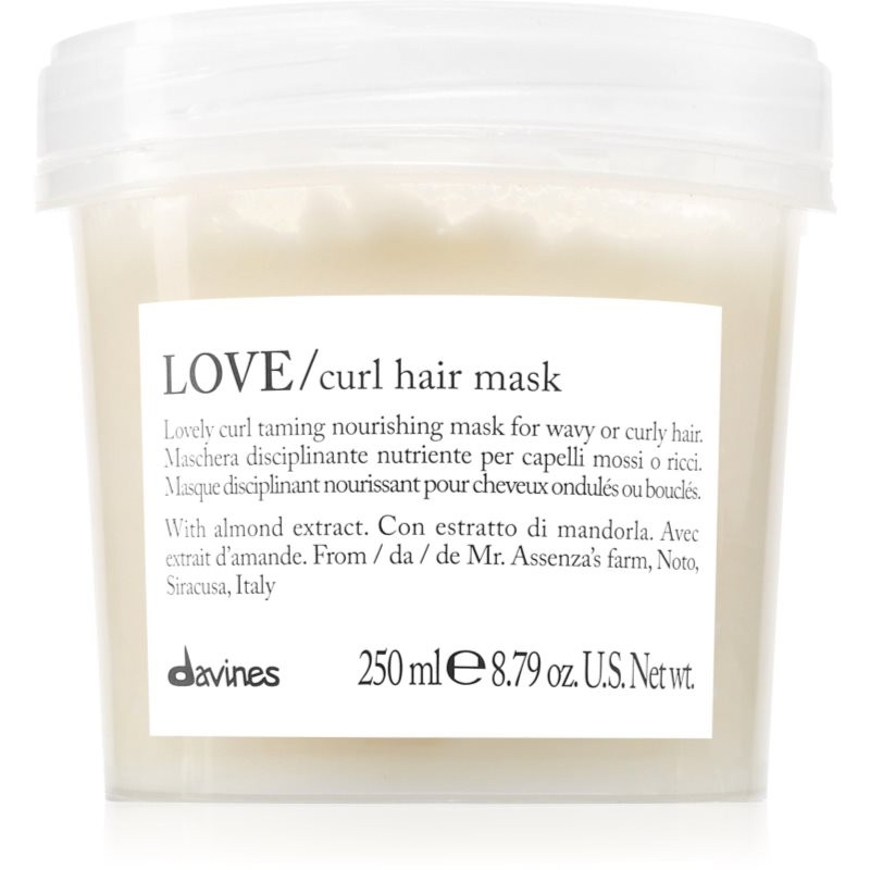 Davines Love Curl Hair Mask intensive nourishing mask for curly hair 250 ml