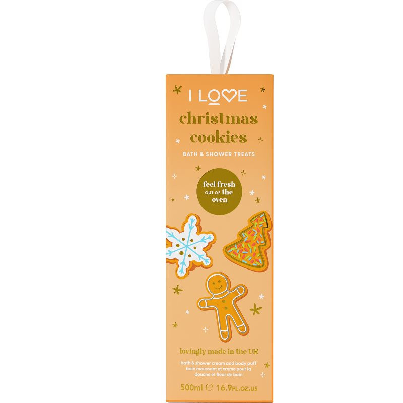 I love... Bathtime Treats Christmas Cookies gift set for the shower