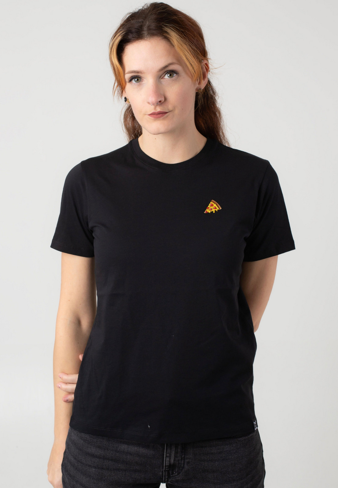 Iriedaily - Pizza Love Black - T-Shirt - black - S - Jersey