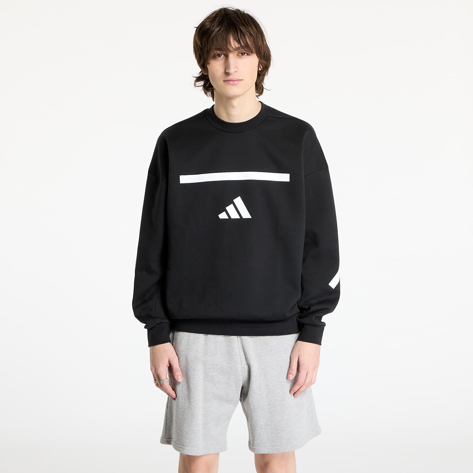 Sweatshirt adidas Z.N.E. Sweatshirt Black/ White S