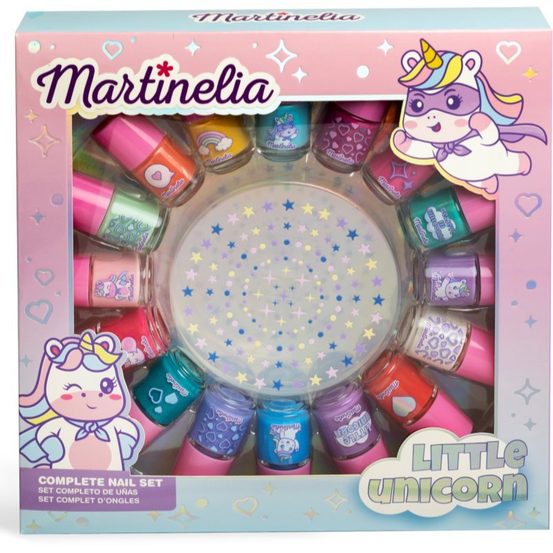 Martinelia Little Unicorn Complete Nail set for nails for children 3+