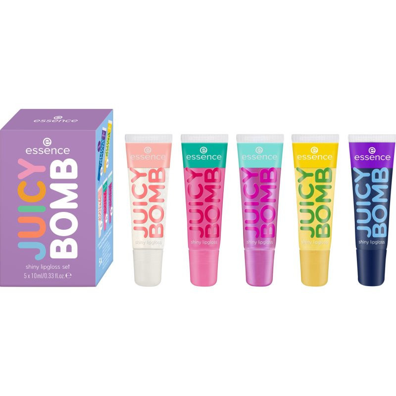 essence Juicy Bomb gift set for lips Sweet & Glossy!