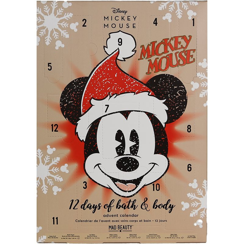 Mad Beauty Mickey Mouse Jingle All The Way - 12 Day Advent Calendar advent calendar