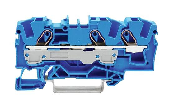 WAGO 2006-1304 Terminal Block, Din Rail, 3Pos, 20-8Awg