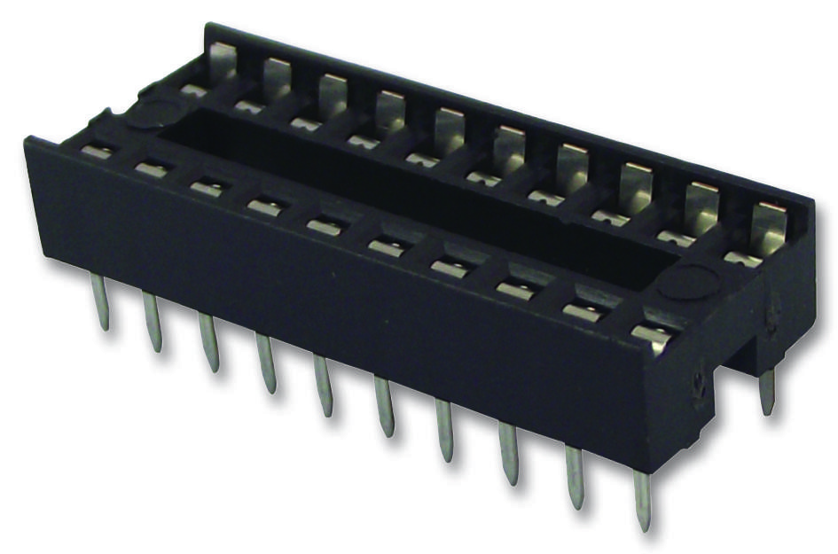 Multicomp Pro Mc-2227-20-03-F1 Socket Ic, Dil, Tube/24, 20Way, Pk24