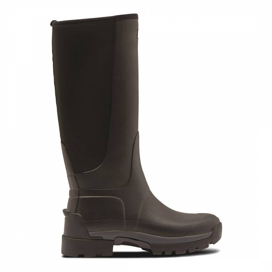 Men's Black Balmoral Hybrid Tall Wellies