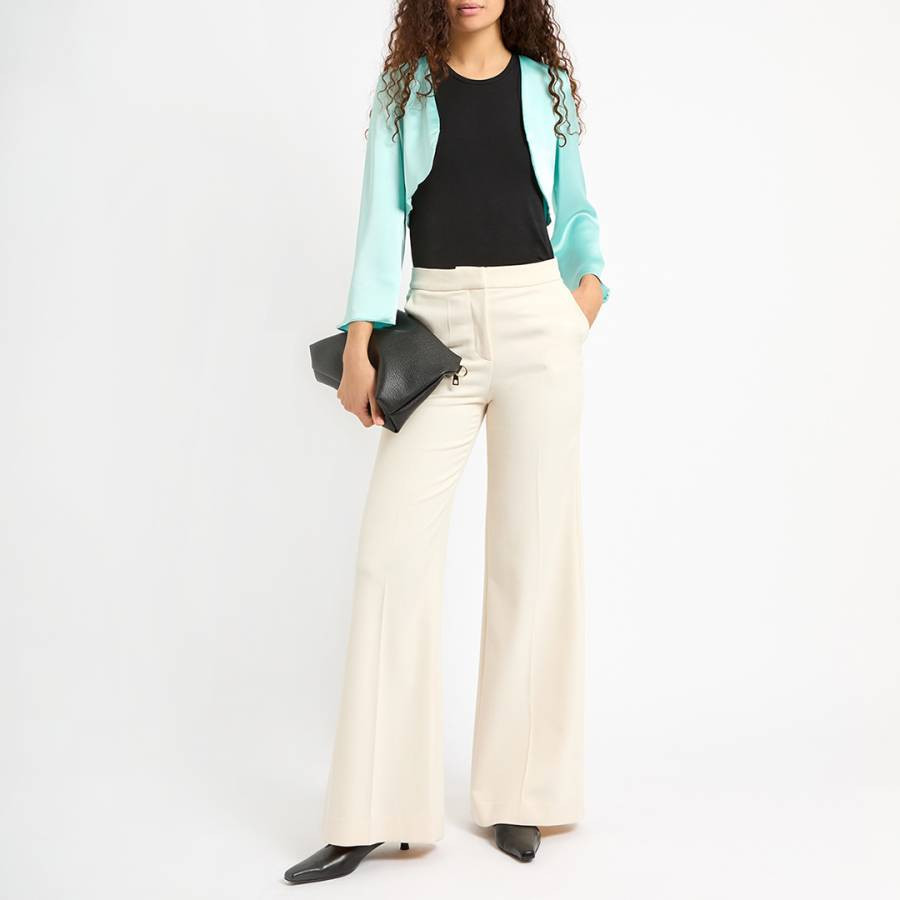 Light Blue Flare Sleeve Bolero