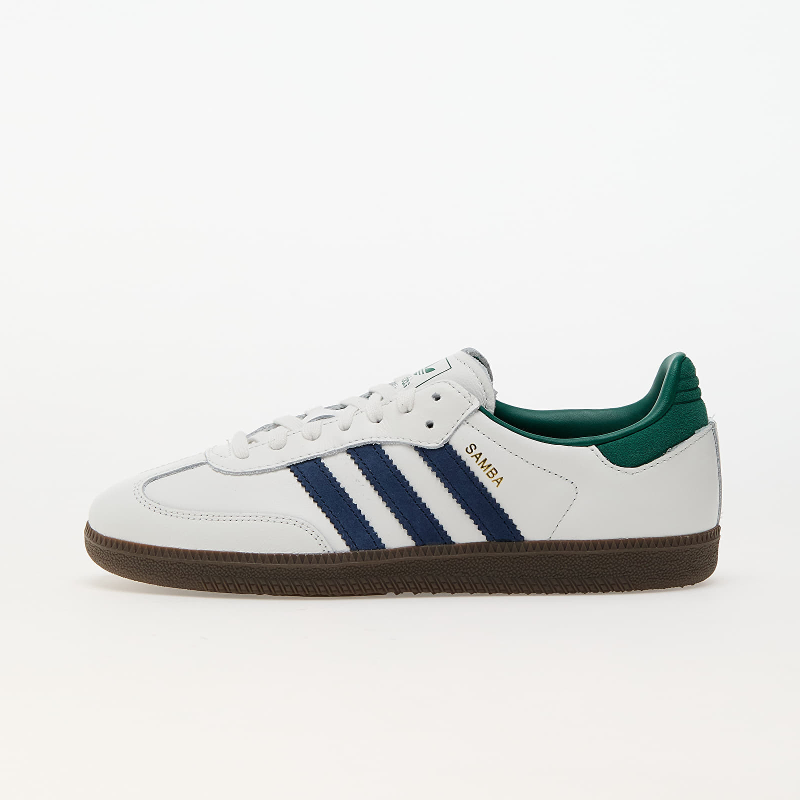 Sneakers adidas Samba Og Black White/ Collegiate Green/ Active Green UK 9.5