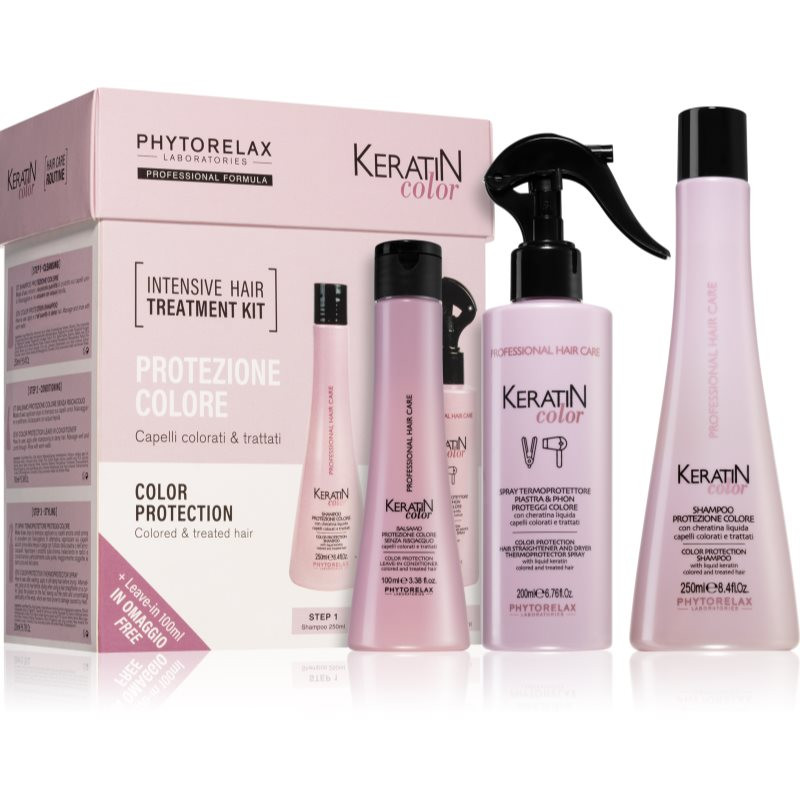 Phytorelax Laboratories Keratin Color gift set (for colour-treated hair)