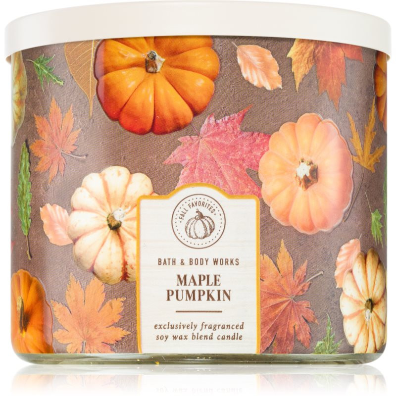 Bath & Body Works Maple Pumpkin scented candle 411 g