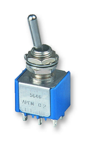 APEM 5636A Switch, Spdt, 6A, 250V, Solder