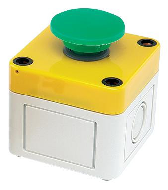 APEM A01mmesp352B+Pea Switch, Mom, Green