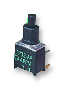 APEM Tp32W008000 Switch, Spdt, 20V, Through Hole