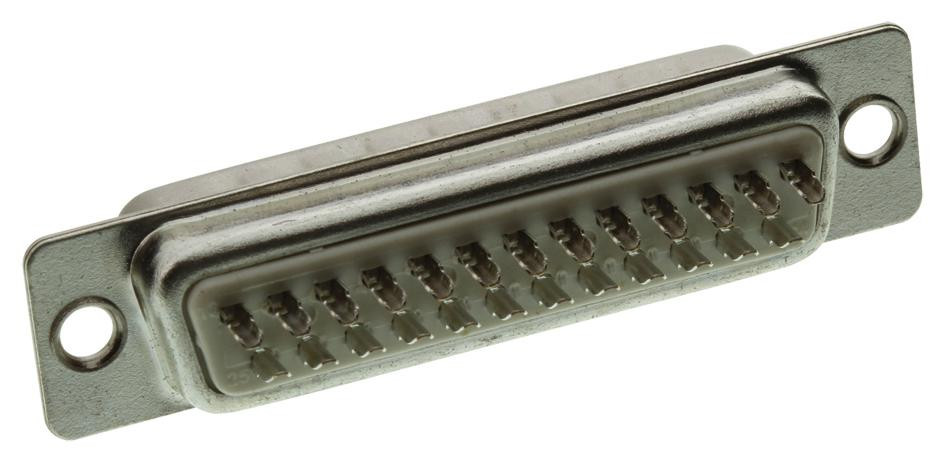 Multicomp Pro 5501-25Pa-02-F1 Connector, D Sub, Plug, Solder, 25Way