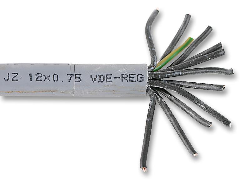 Pro Power Ppyy12C0.75 Cable, Yy, 12 Core, 0.75mm, Per M