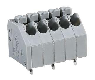 WAGO 250-205. Terminal Block, Wire To Brd, 5Pos, 16Awg