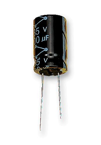 Multicomp Pro Mcglr10V108M10X16 Capacitor, 1000Îf, 10V, 20%