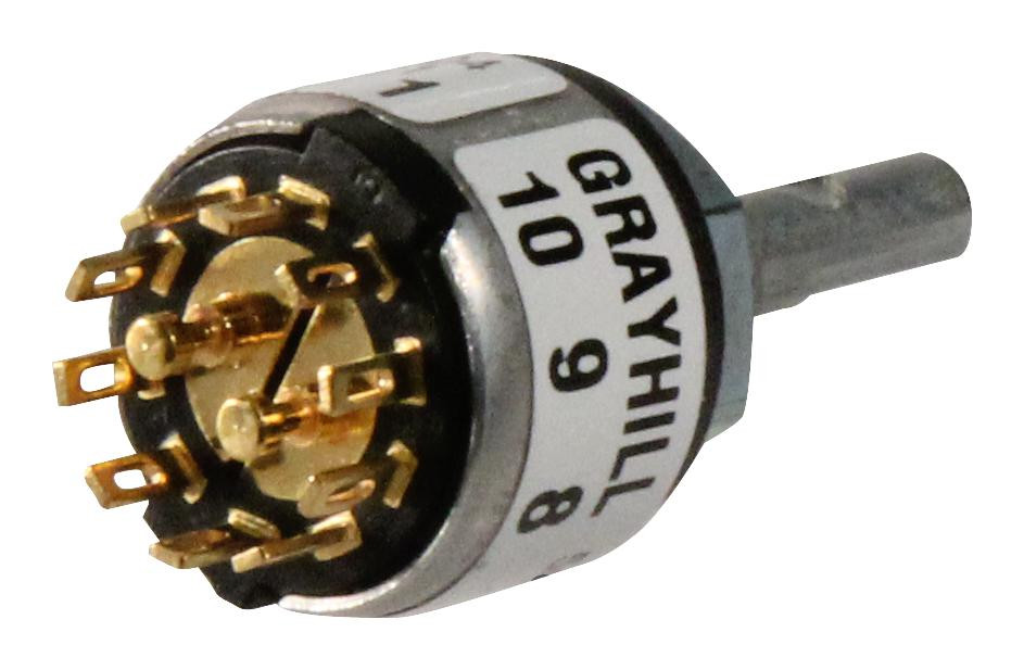 Grayhill 56Sd36-01-2-Ajs Switch, 2Pole, 5 Pos