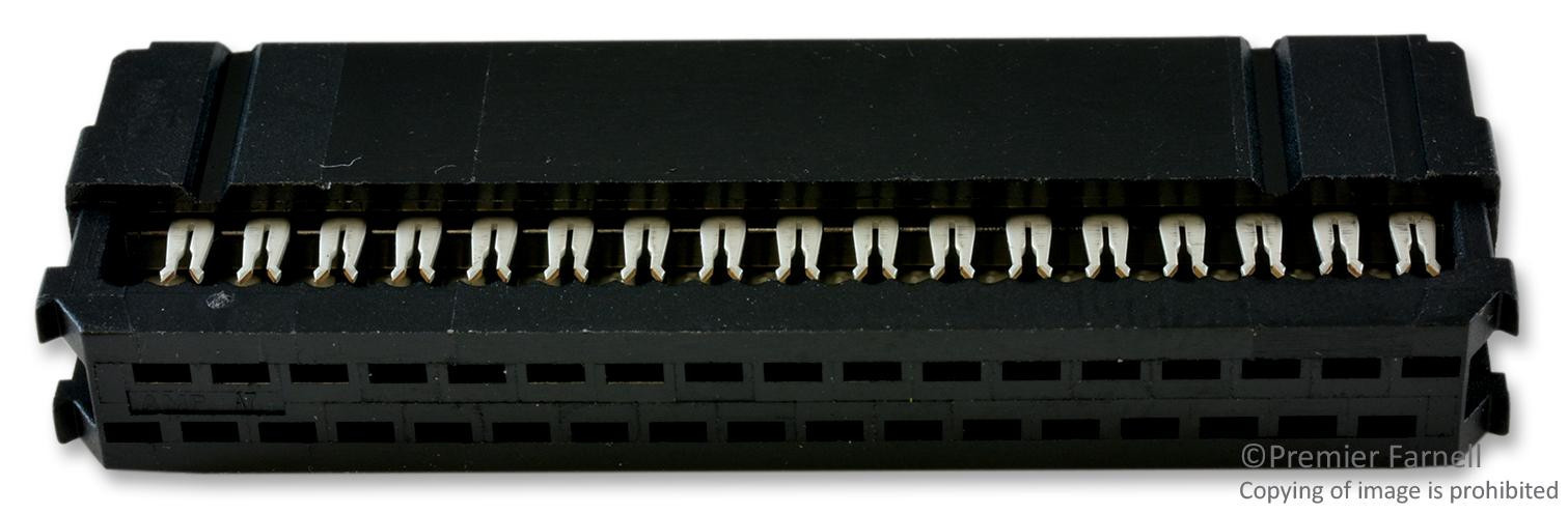 Amp Connectors / Te Connectivity 1658623-8. Wire-Board Connector Receptacle 34 Position, 2.54mm