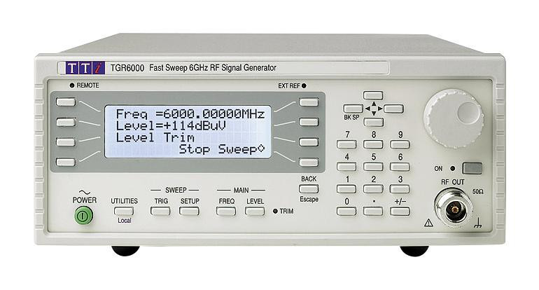 Aim-Tti Instruments Tgr6000 Signal Generator, 1Ch, Rf, 6Ghz, Tcxo