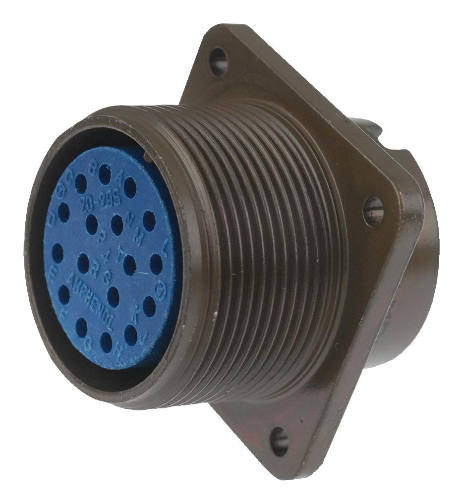 Amphenol Industrial 97-3102A-20-29S Circular Connector, Receptacle, Size 20, 17 Position, Box