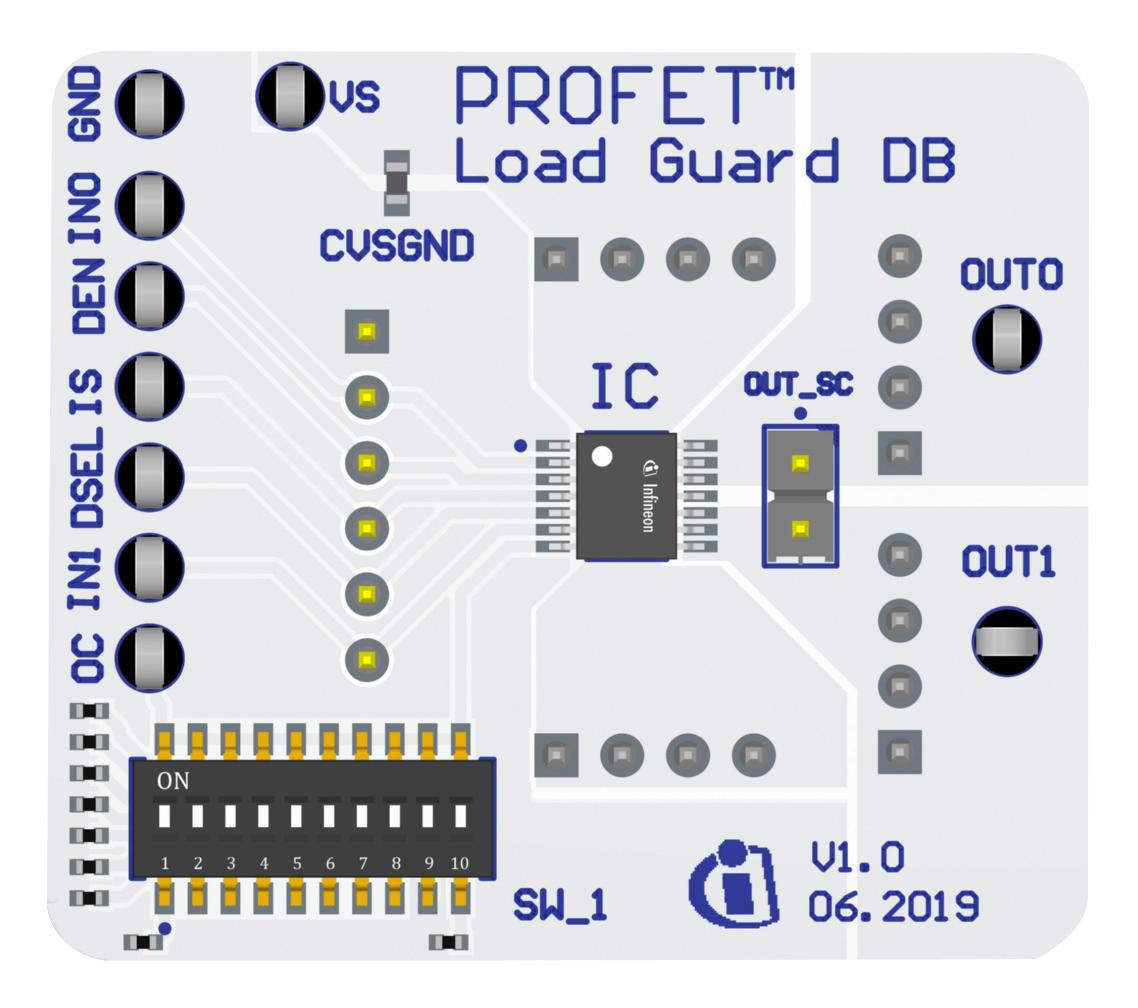 Infineon Btg70902Epldaughbrdtobo1 Daughter Board, Automotive Load Drive