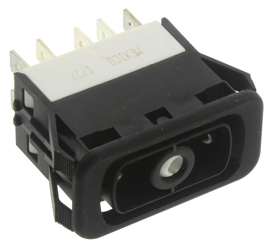 Eaton Ngr15481Bnaan Rocker Switch, Spst, 12A, 14Vdc, Black