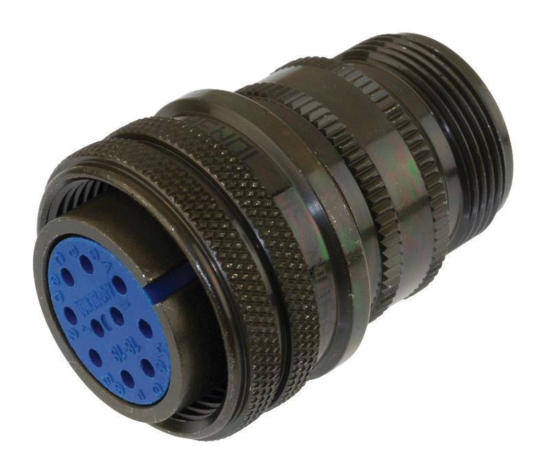 Amphenol Industrial 97-3106A-28-16P Circular Connector, Plug, 28-16, Cable