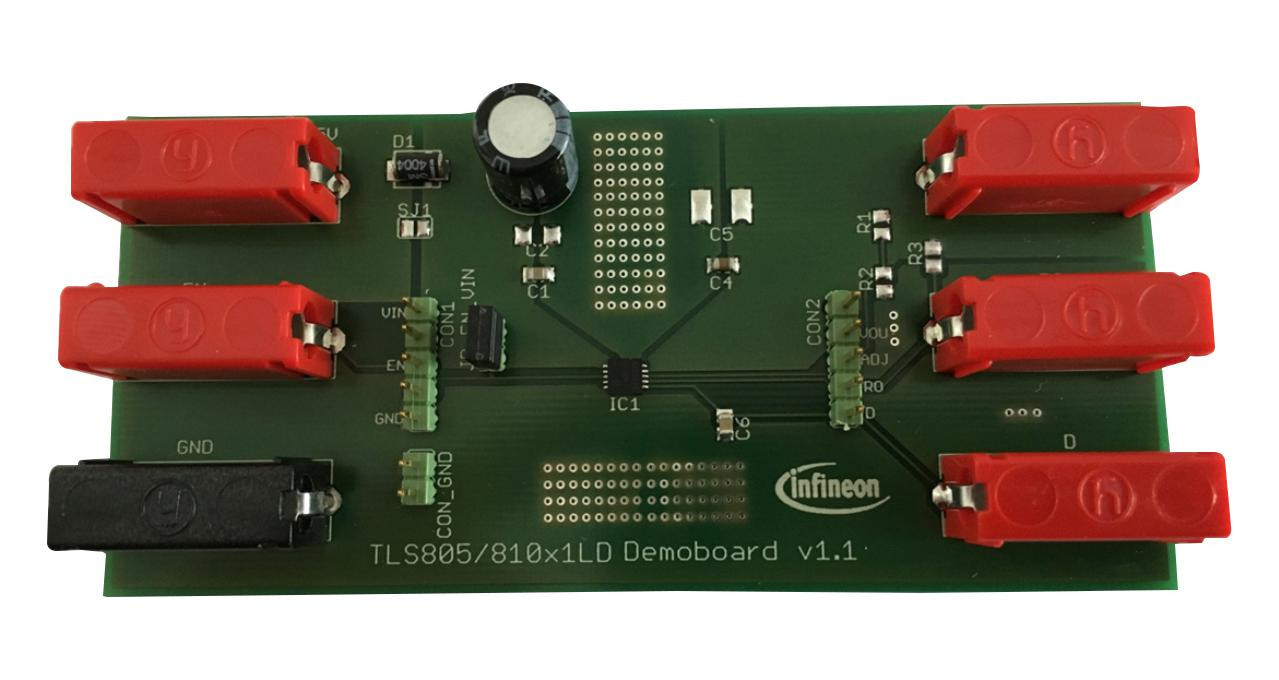 Infineon Tls810D1Ldv50Boardtobo1 Demo Board, Low Dropout Linear Regulator