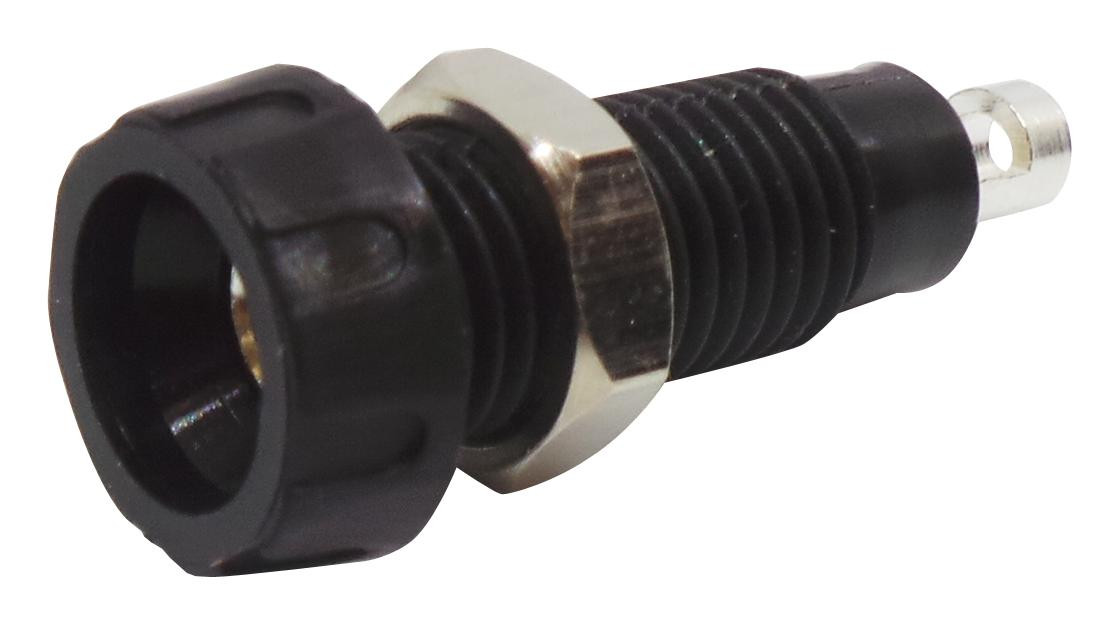 Deltron Components 563-0100-01 Banana Connector, Skt, 10A, 50V, Sldr