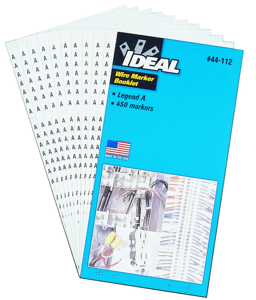 Ideal 44-102 Wire Marker Booklet