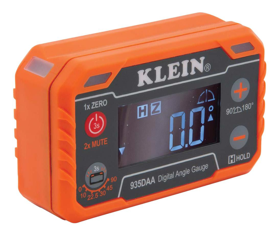 Klein Tools 935Daa Digital Angle Gauge, W/angle Alert, 72mm