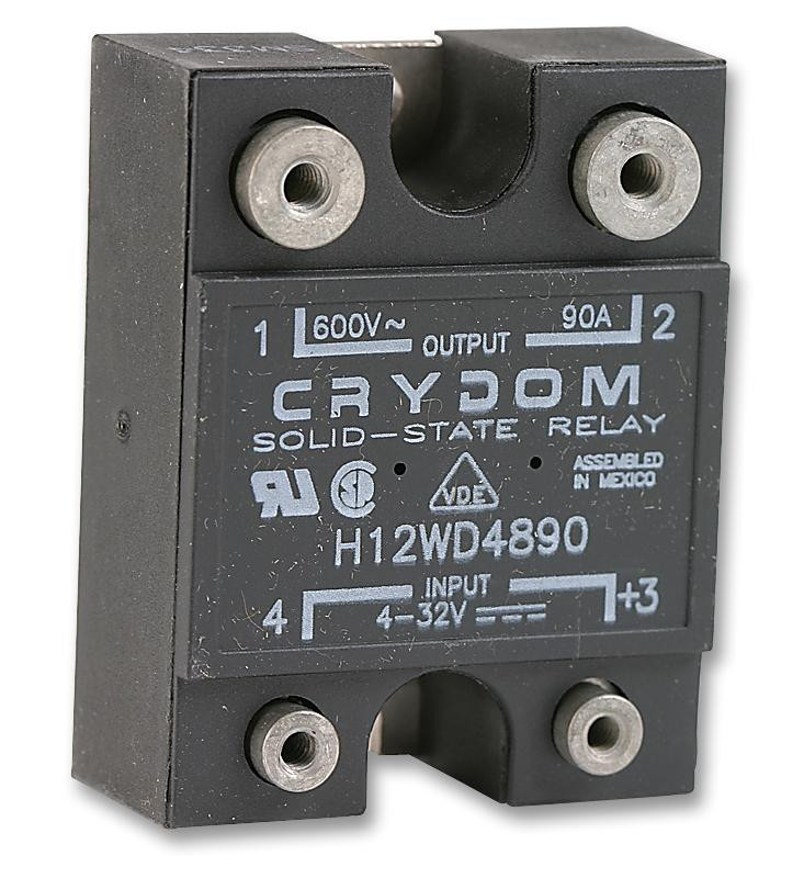 Sensata/crydom H12Wd4890 Ssr, Panel Mount, 660Vac, 32Vdc, 90A